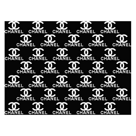 chanel logo pattern.